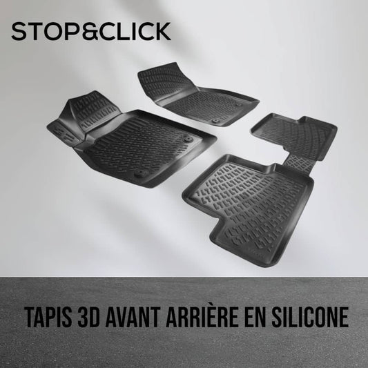 tapis de sol 3D silicone avant arriere
